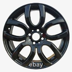 X4 17 Mini Cooper Jcw Style Alloy Wheels 7j Et48 Black Fits Mini Cooper 4x100