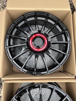 X4 17 OZ 2 Style Alloy Wheels VW Golf Caddy Audi A3 TT Q2 Black 5x112