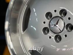 X4 17 STAGGERED AERO AMG STYLE MERCEDES ALLOY WHEELS MONOBLOCK DEEP DISH 5x112
