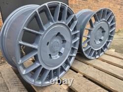 X4 18 Golf R AERO Style Alloy Wheels VW Golf Caddy Seat Nardo Grey 5x112 NEW