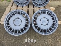 X4 18 Golf R AERO Style Alloy Wheels VW Golf Caddy Seat Nardo Grey 5x112 NEW