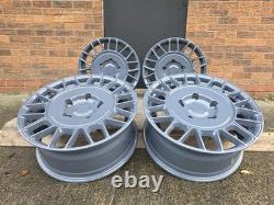 X4 18 Golf R AERO Style Alloy Wheels VW Golf Caddy Seat Nardo Grey 5x112 NEW