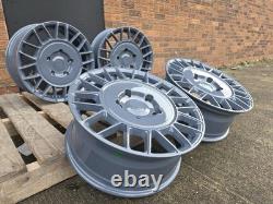 X4 18 Golf R AERO Style Alloy Wheels VW Golf Caddy Seat Nardo Grey 5x112 NEW