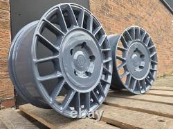 X4 18 Golf R AERO Style Alloy Wheels VW Golf Caddy Seat Nardo Grey 5x112 NEW