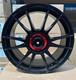 X4 18 Oz Ultraleggra Style Alloy Wheels Vw Golf Caddy Seat Gloss Black 5x112 C