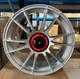 X4 18 Oz Ultraleggra Style Alloy Wheels Vw Golf Caddy Seat Silver 5x112 C