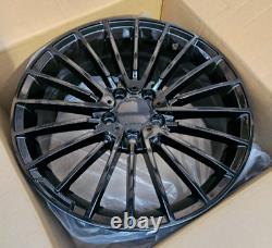 X4 18 Premium Mercedes 332 Style Alloy Wheels A C CLA GLA Vito Black 8J Et45