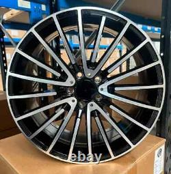 X4 18 Premium Mercedes 332 Style Alloy Wheels A C CLA GLA Vito Black MF 8J C