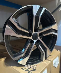 X4 18 Volvo 4 Style Alloy Wheels 5x108 7.5J Volvo C30 C70 S40 Black MF