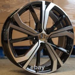 X4 18 Volvo 5 S Style Alloy Wheels 5x108 Et50.5 7.5J Volvo C30 C70 S40 Black MF