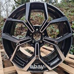 X4 18 Vw Faro Style Alloy Wheels Golf GTD GTI Caddy Passat Audi Seat