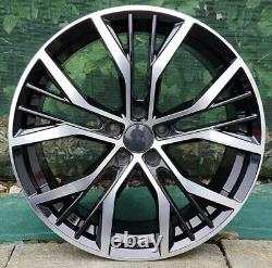 X4 18 Vw Golf Santiago Style Alloy Wheels Golf GTD GTI Caddy Passat Audi Seat