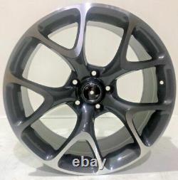 X4 19 Isnignia Vxr Style Alloy Wheels 8.5j 5x120 Fits Vauxhall Insignia Grey