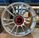 X4 19 Oz Ultraleggra Style Alloy Wheels Vw Golf Caddy Seat Silver 5x112