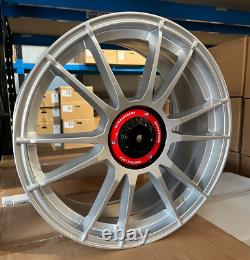 X4 19 OZ Ultraleggra Style Alloy Wheels VW Golf Caddy Seat Silver 5x112