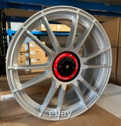 X4 19 OZ Ultraleggra Style Alloy Wheels VW Golf Caddy Seat Silver 5x112 C