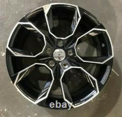 X4 19 Skoda VRS Style Alloy Wheels Skoda Octavia Superb Vw Golf Caddy Black MF