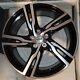 X4 19 Volvo Xc40 V90 V5 Design Style Gloss Black & Polished Alloy Wheels