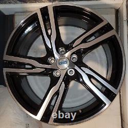 X4 19 Volvo Xc40 V90 V5 Design Style Gloss Black & Polished Alloy Wheels