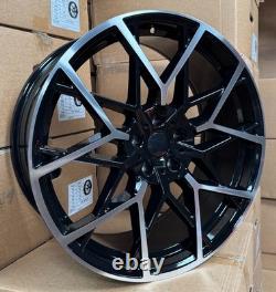 X4 20 Bmw 795m Style Alloy Wheels Black Machine Face G20 G21 G22 G26 G30 G31