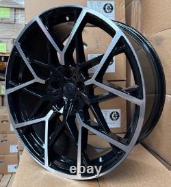 X4 20 Bmw 795m Style Alloy Wheels Black Machine Face G20 G21 G22 G26 G30 G31