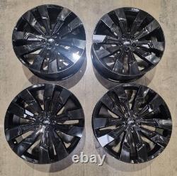 X4 22 Land Rover Defender Urban Style Alloy Wheels 5x120 Satin black
