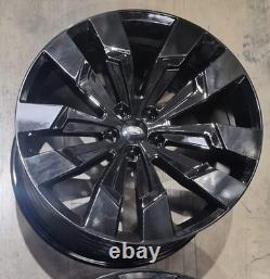 X4 22 Land Rover Defender Urban Style Alloy Wheels 5x120 Satin black