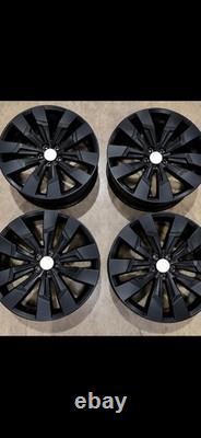 X4 22 Land Rover Defender Urban Style Alloy Wheels 5x120 Satin black