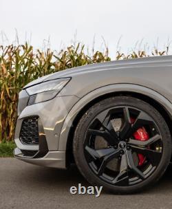 X4 AUDI A4 A5 A6 A7 Q3 Q5 20 Gloss Black RS7 Style Alloy Wheels