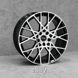 X4 Audi A3 A4 8V 8Y 18 Gun Metal RS3 Style Alloy Wheels 13+ UK SELLER