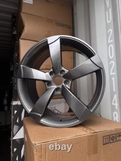 X4 SET OF 4 19 5X112 TTRS Style Alloy wheels VW Audi Mercedes