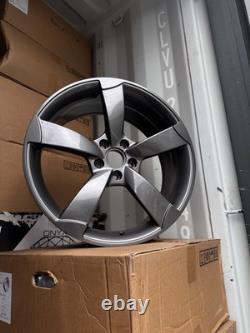 X4 SET OF 4 19 5X112 TTRS Style Alloy wheels VW Audi Mercedes