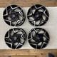 16 Jantes En Alliage De Style Ford Mk8 Noires Adaptées Pour Ford Fiesta Fabriquées En Europe 6.5 4x108