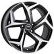 17 Jantes Alliage Style Bonneville Noires Vw Polo Adaptées Pour Volkswagen Polo