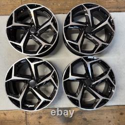 17 Jantes Alliage Style Bonneville Noires VW Polo Adaptées pour Volkswagen Polo