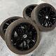 17 Jantes En Alliage Style Pretoria Pour Vw Golf Noires Brillantes Et Pneus 225/45/17 Gti Gtd