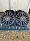 18 Ford Rs Style Alloy Wheels Only Gloss Black Pour S’adapter À Ford Focus 2004-présent