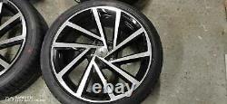 18 Golf Spielberg Style B/m Alloy Wheels+tyres Fits Vw Caddy 2k (x4)