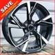 18 Jantes En Alliage Style Rs6 E Bp Avec 4 Pneus S'adaptent Aux Audi A3 A4 A6 Tt Pcd 5x112