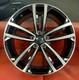 18 Jantes Alliage Style Séville 18" Gtd Conviennent Pour Vw Golf Passat Caddy Eos