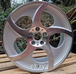 18 Jantes Alliage en Aluminium Style Mercedes Alphard Polies Argent 5x112 et40 VW AUDI SEAT 18 Jantes Alliage en Aluminium Style Mercedes Alphard Polies Argent 5x112 et40 VW AUDI SEAT