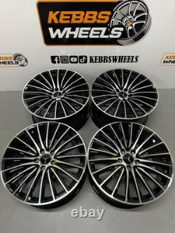 18 Jantes en Alliage Style Turbine Twist Mercedes 2024 pour Classe C Classe E Classe S Classe A Cla