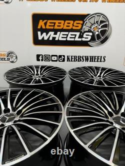 18 Jantes en Alliage Style Turbine Twist Mercedes 2024 pour Classe C Classe E Classe S Classe A Cla