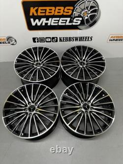 18 Jantes en Alliage Style Turbine Twist Mercedes 2024 pour Classe C Classe E Classe S Classe A Cla