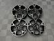 18 Jantes En Alliage Vw Golf Style Queenstown Noir Brillant Poli Mk5 6 7 Audi A3