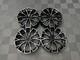 18 Jantes En Alliage Vw Warmenau Style 2025 Noires Usinées Mk7 Mk8 Golf Caddy Tiguan