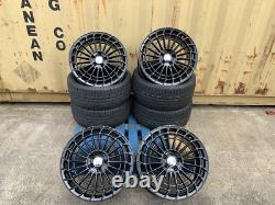 18 Jantes en Alliage et Pneus Style Mercedes C63s pour Mercedes Classe C W205 W206
