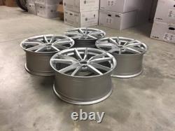 18 Jantes en alliage Golf R Style Pretoria Argent Quartz VW Golf MK5 MK6 MK7 Caddy