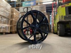 18 Jantes en alliage Style RS3 S3 noires brillantes pour Audi A3 S3 A4 B5 B6 B7