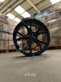 18 Jantes en alliage Style RS3 S3 noires brillantes pour Audi A3 S3 A4 B5 B6 B7